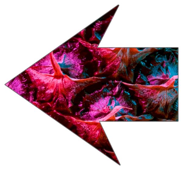 Arrow Left 4” Sticker
