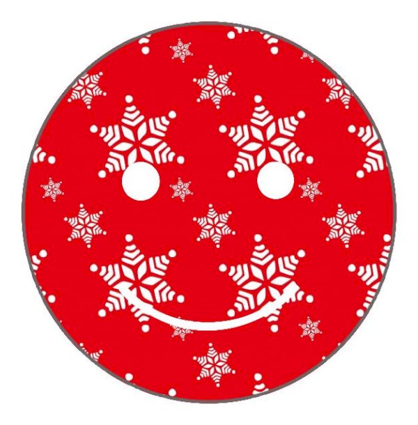 Smiley Face 2” Sticker